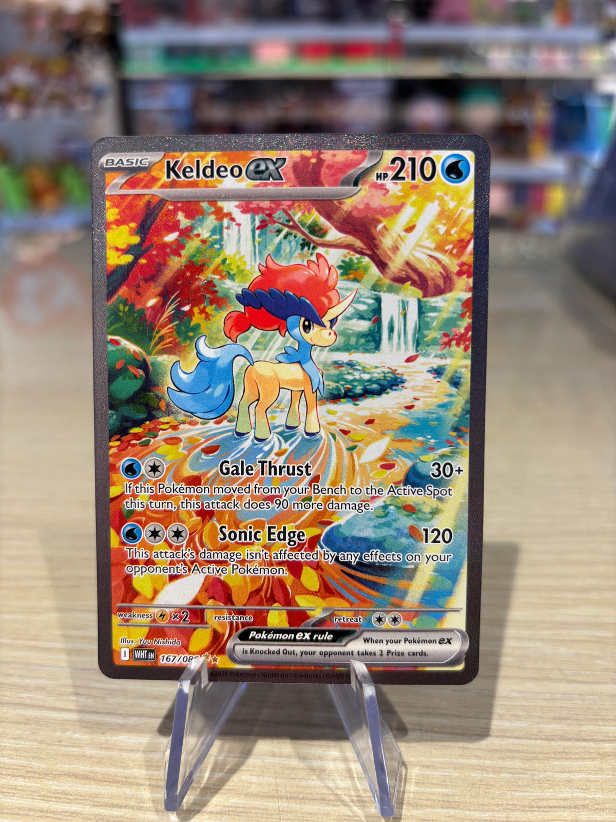 Keldeo Ex - 167/086 - White Flare