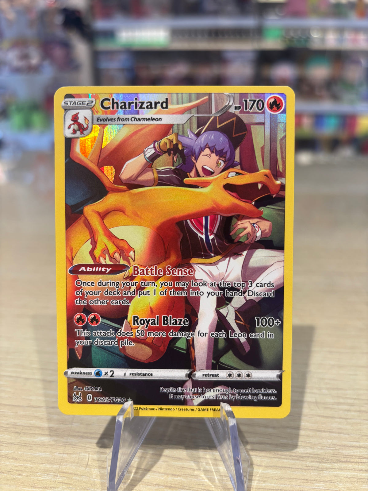 Charizard - TG03/TG30 - Lost Origin