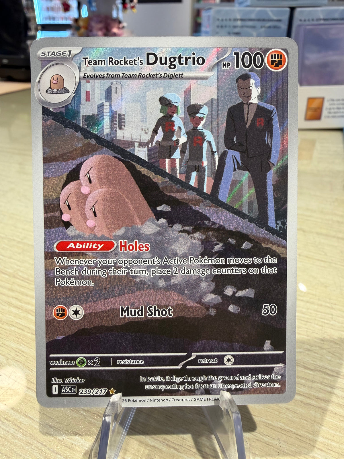Team Rocket’s Dugtrio - 239/217 - Ascended Heroes