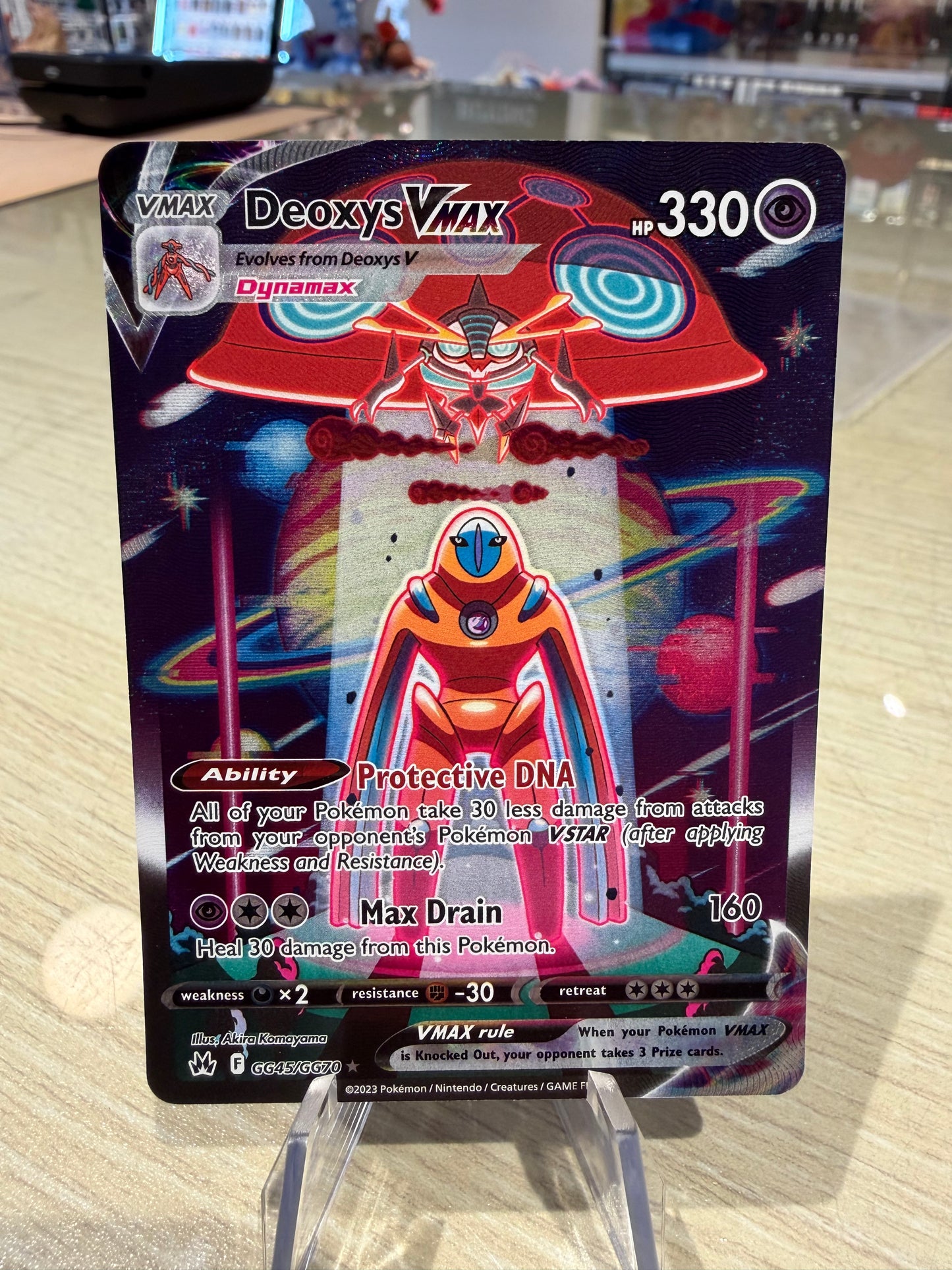 Deoxys Vmax - GG45/GG70 - Crown Zenith