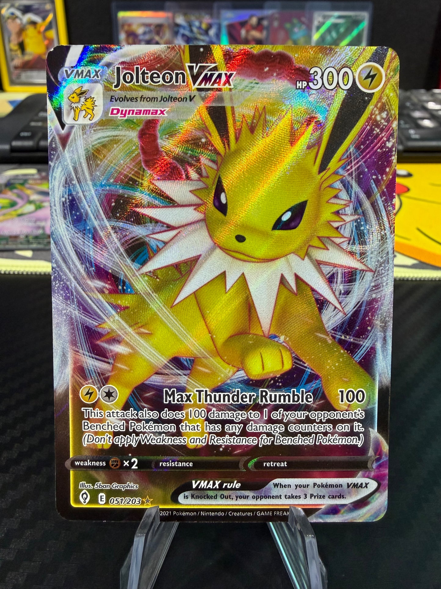 Jolteon Vmax - 051/203 - Evolving Skies