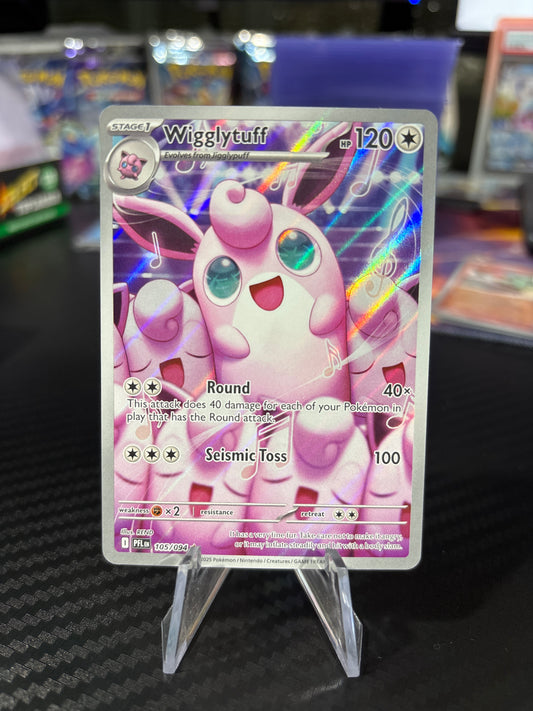 Wigglytuff - 105/094 - Illustration Rare - Phantasmal Flames - NM