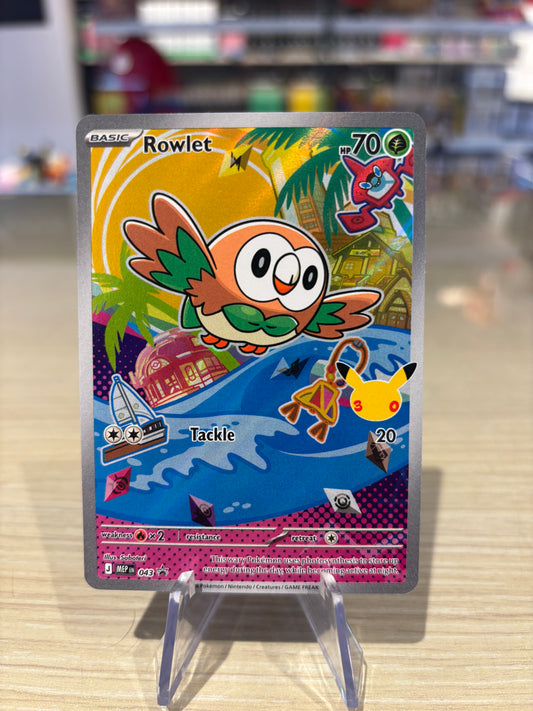 Rowlet - 043 - Mega Evolution Promo
