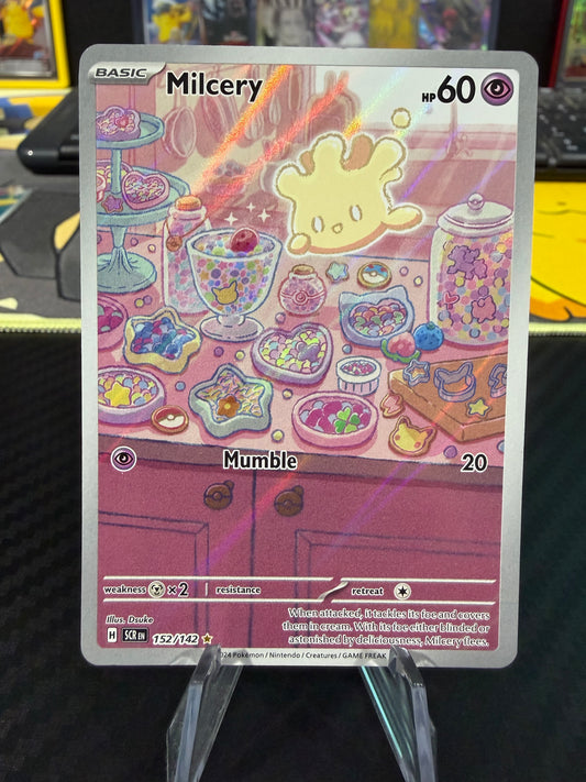 Milcery - 152/142 - Illustration Rare - Stellar Crown