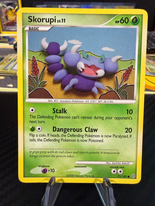Skorupi - 73/100 - Pokemon Stormfront - LP