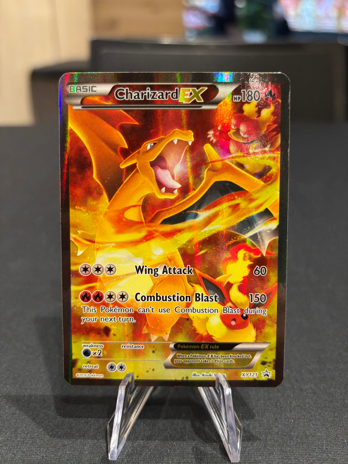 Charizard EX - XY121 - XY Black Star Promo