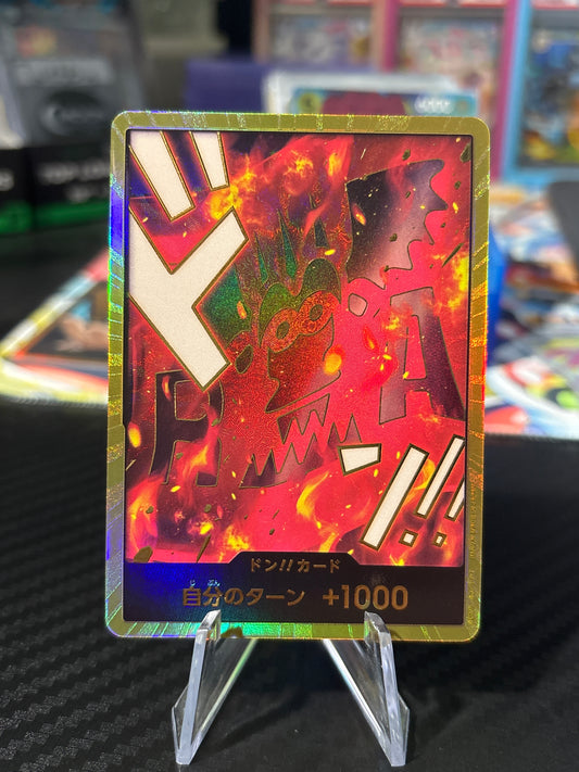 Monkey D Dragon [DON] Gold - PRB02 Japanese