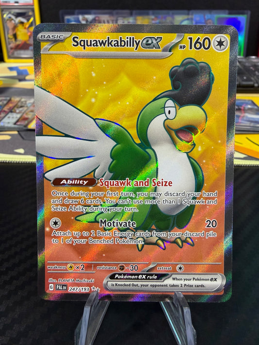 Squawkabilly Ex - 247/193 - Full Art - Paldea Evolved