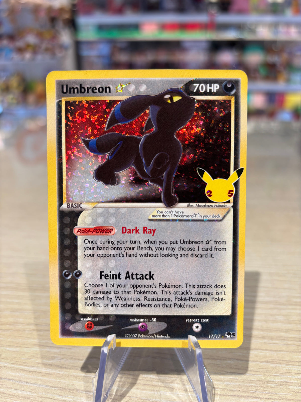 Umbreon - 17/17 - Celebrations