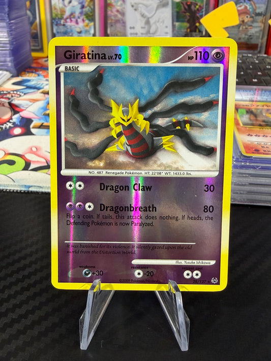 Giratina Lv. 70 - 28/127 - Platinum Reverse Holo - LP
