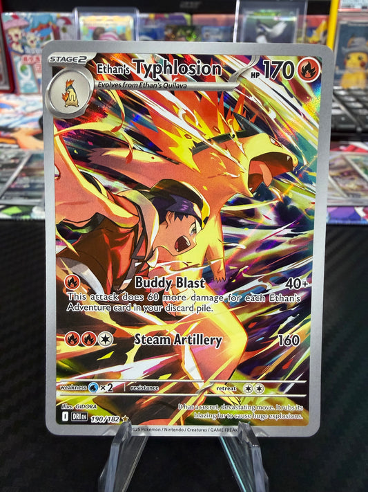 Ethan’s Typhlosion - 190/182 - Illustration Rare - Destined Rivals - NM
