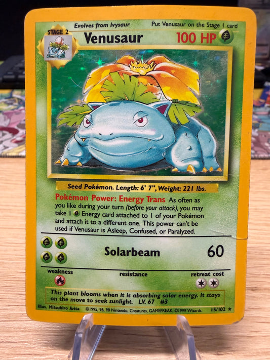 Venusaur Holo - 15/102 - Base Set