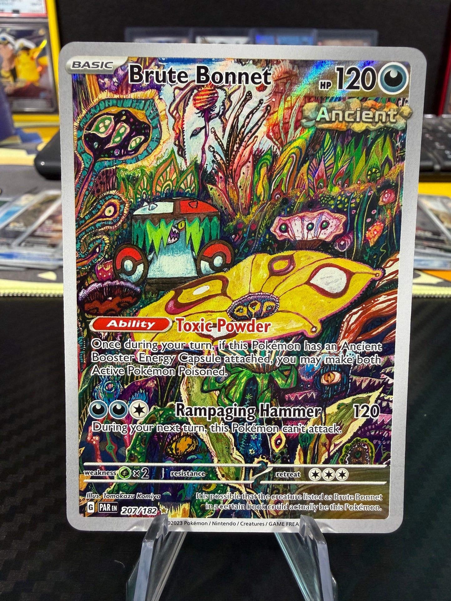 Brute Bonnet - 207/182 - Illustration Rare - Paradox Rift