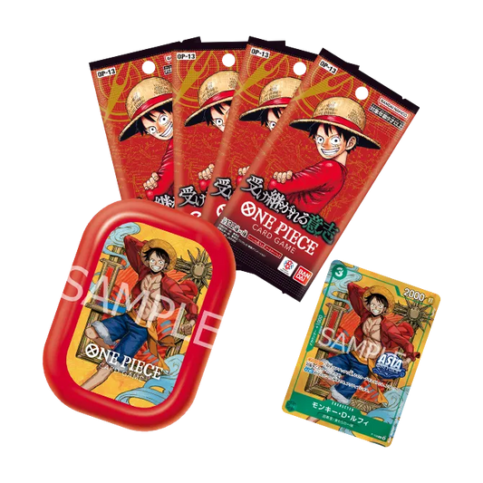 One Piece - Japanese Mini-Tin Pack Set Vol. 3 - Monkey D Luffy