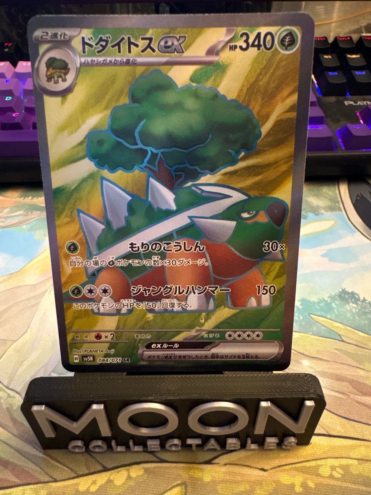 Torterra Ex #84 SR Wild Force