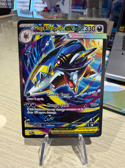 Mega Sharpedo Ex - 127/094 - Special Illustration Rare - Phantasmal Flames