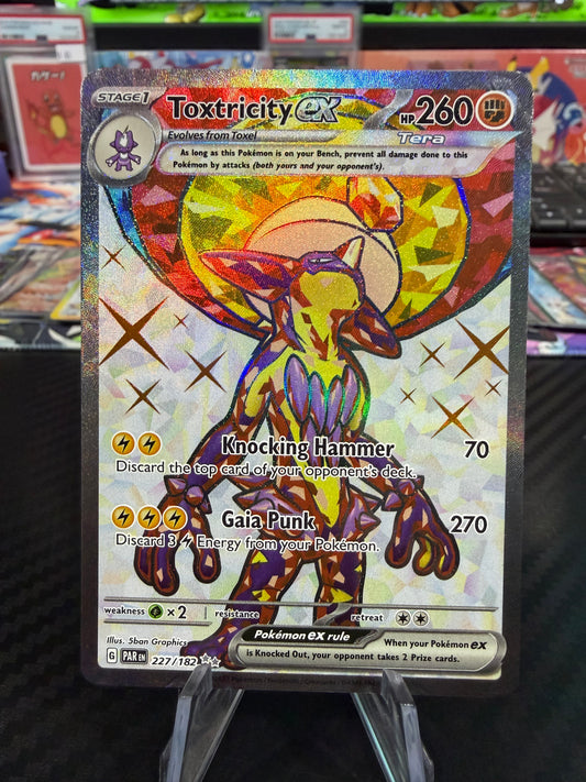 Toxtricity Ex - 227/182 - Full Art - Paradox Rift - NM