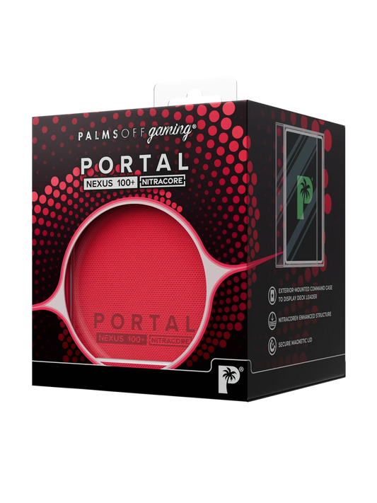 Portal Nexus 100+ Red Deck Box