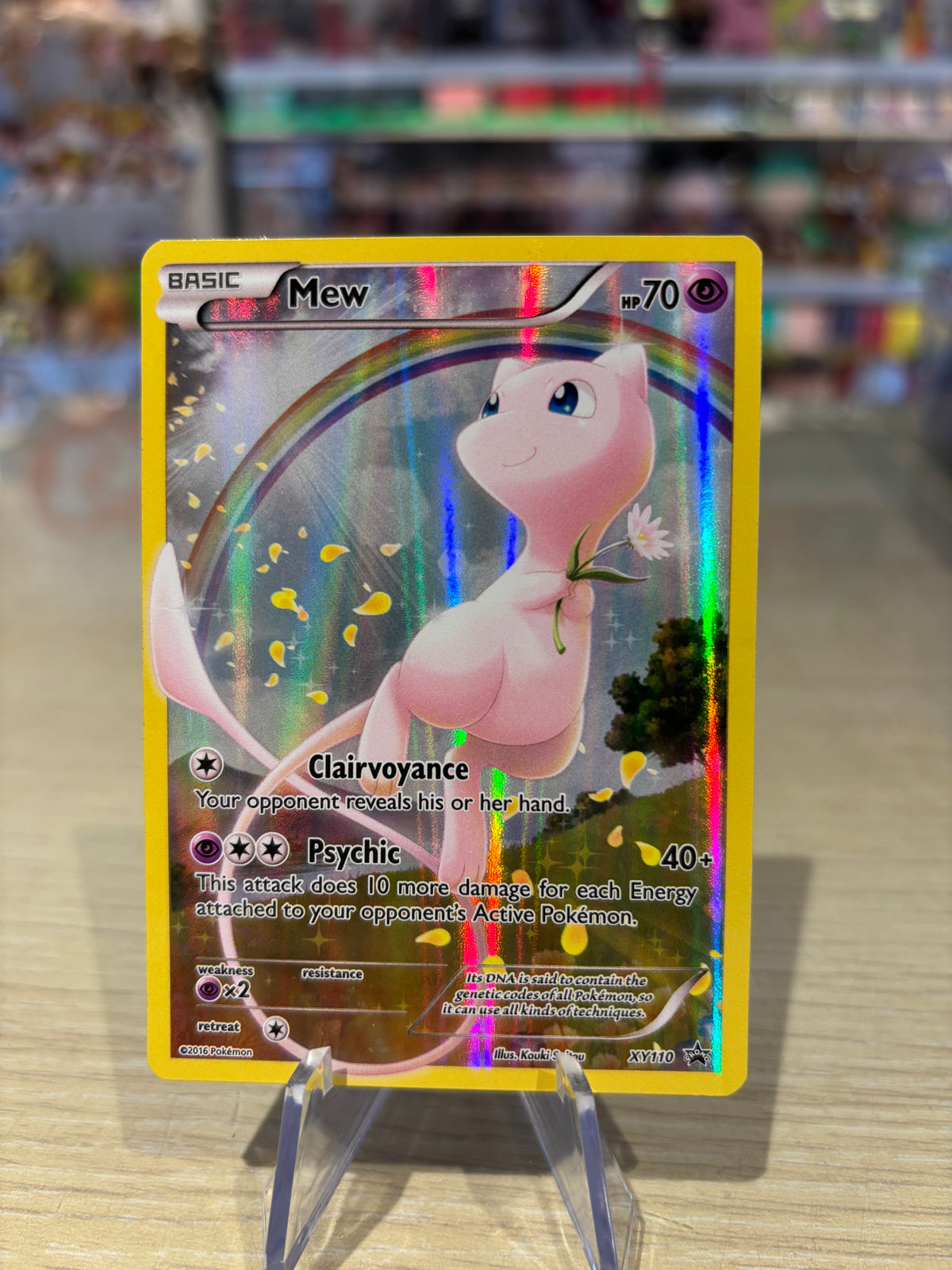 Mew - XY110 - XY Black Star Promo