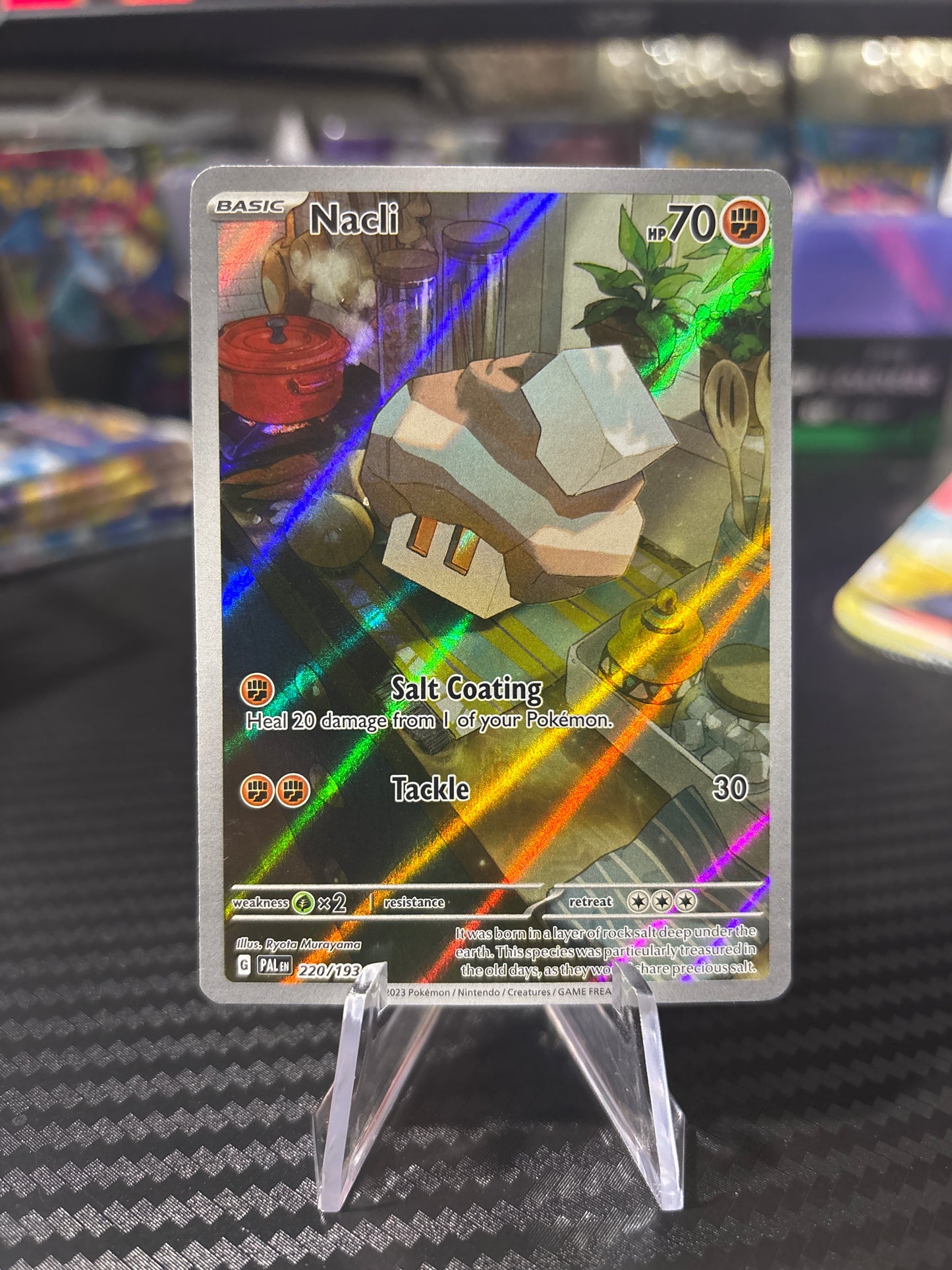 Nacli - 220/193 - Illustration Rare - Paldea Evolved - NM