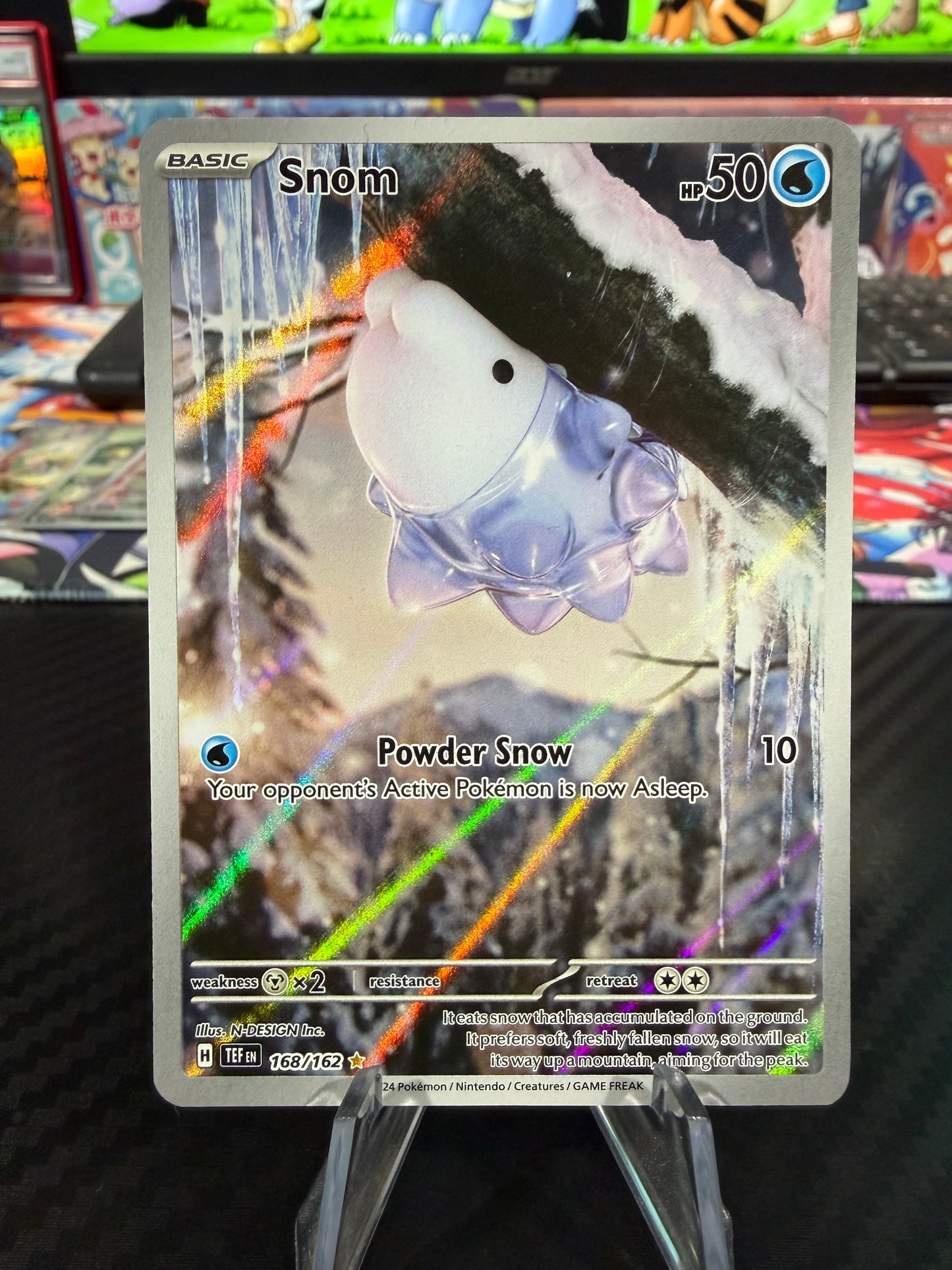 Snom - 168/162 - Illustration Rare - Temporal Forces - NM