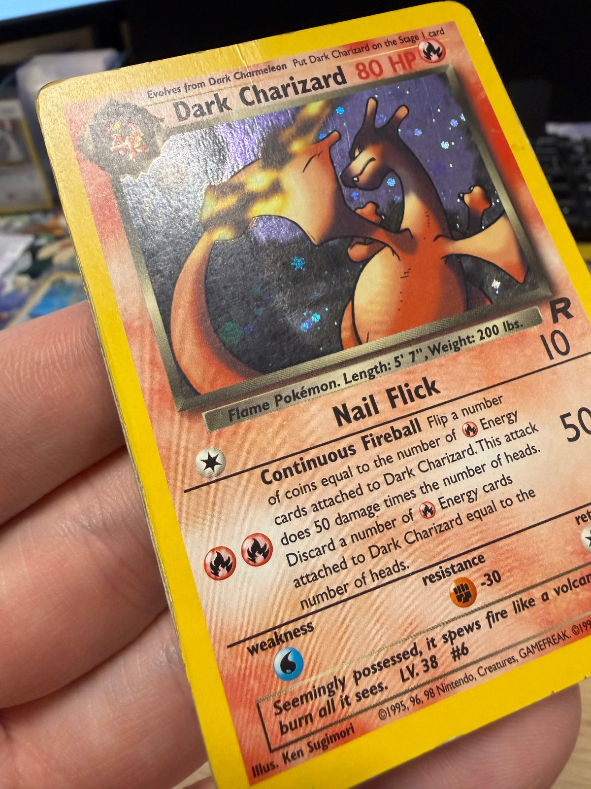Dark Charizard Holo - 4/82 - Rocket