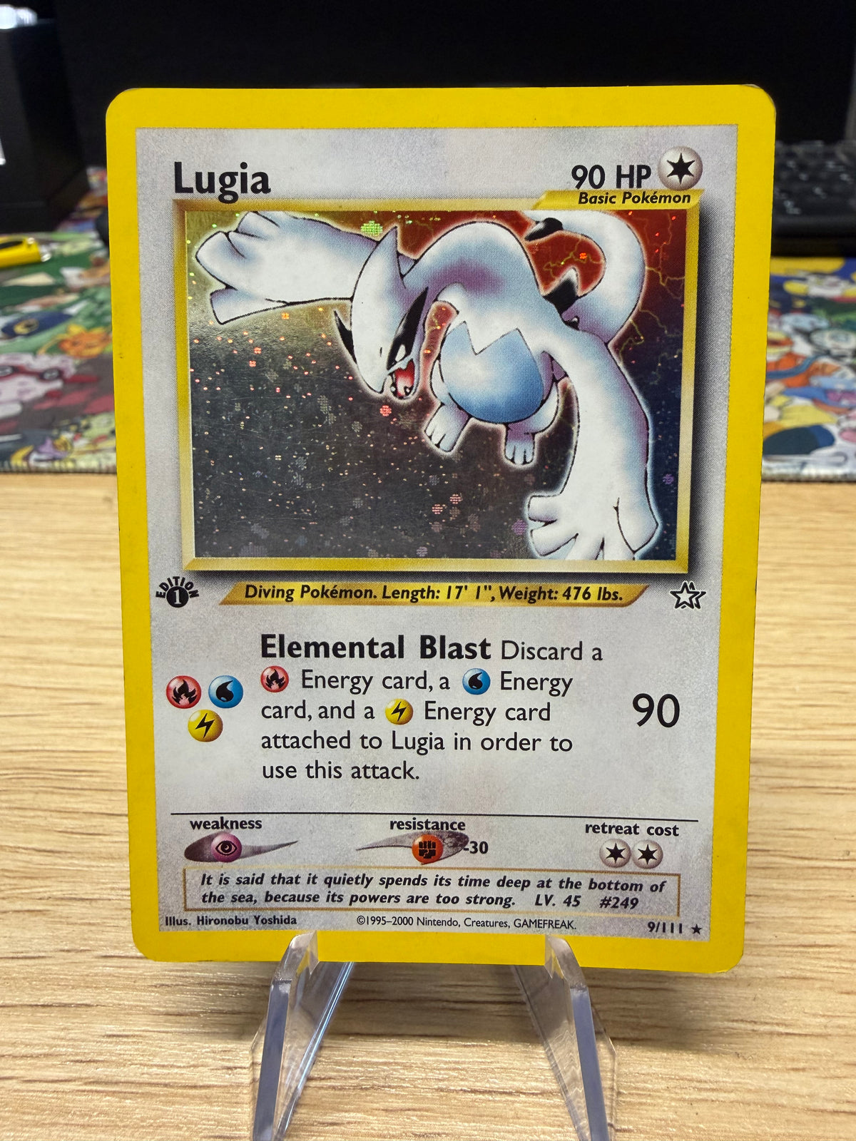 Lugia - 1st Edition Holo - 9/111 - Neo Genesis - MP