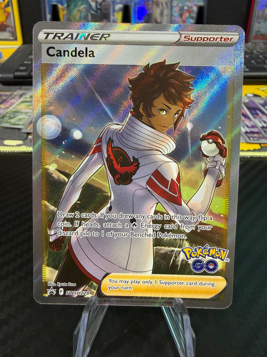 Candela - Black Star Promo - SWSH228 - Pokemon Go Stamped