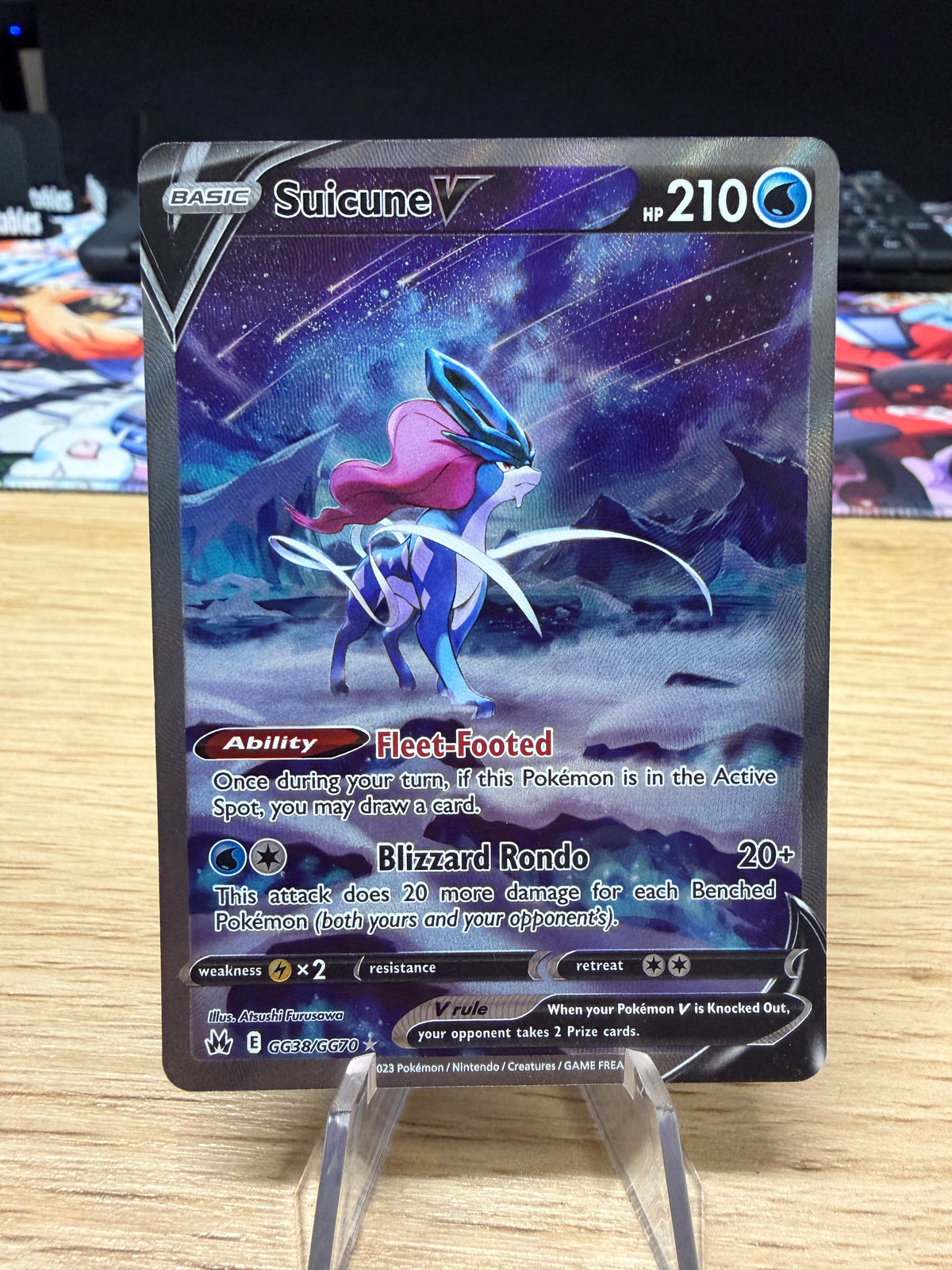 Suicune V - GG38/GG70 - Crown Zenith