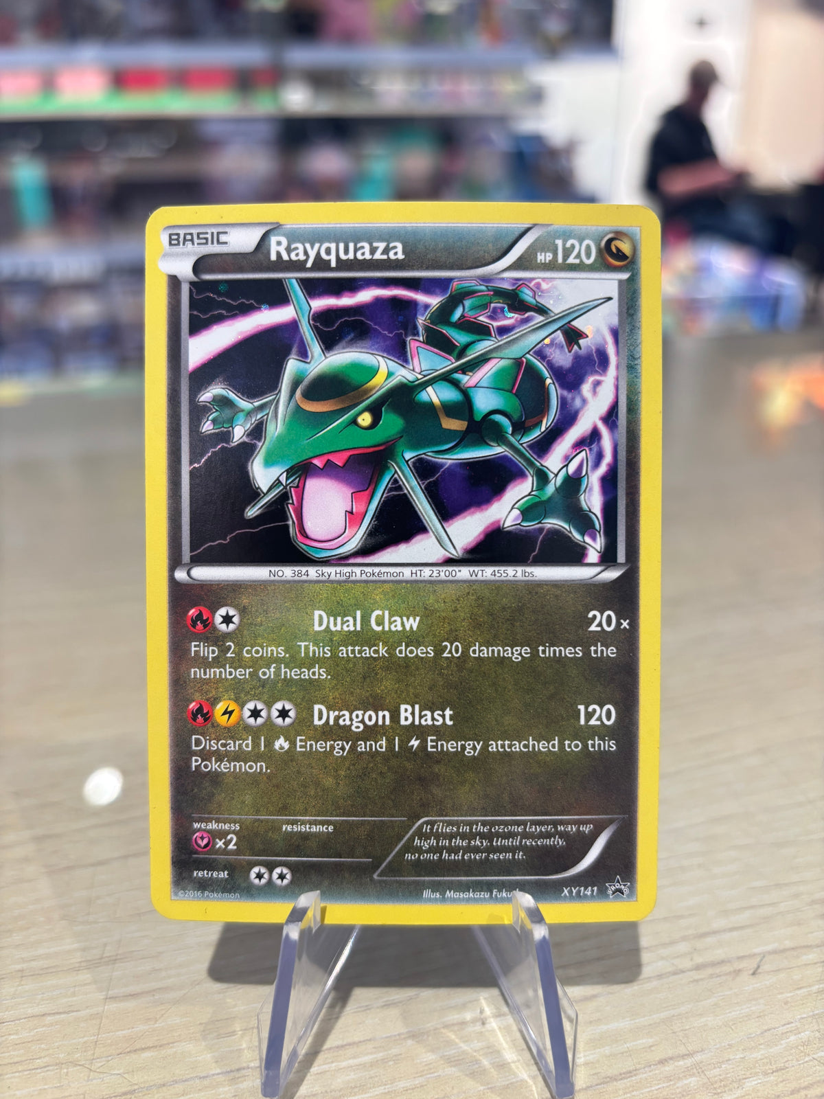 Rayquaza - XY141 - XY Black Star Promo