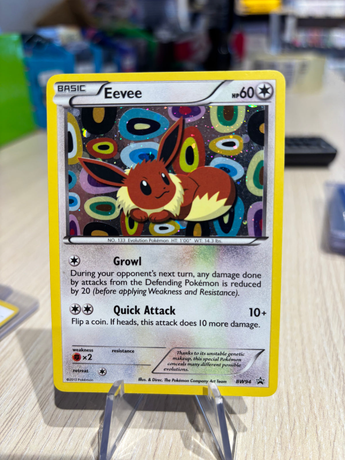 Eevee - BW94 - Black & White Promo