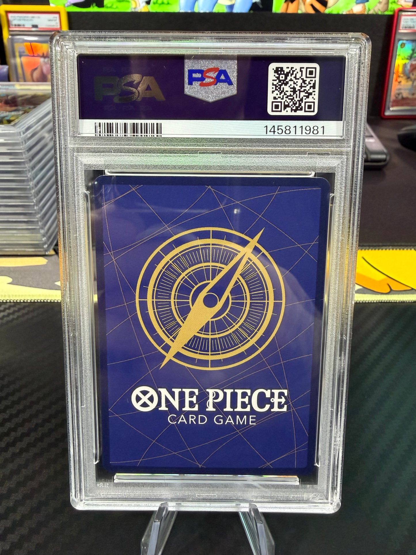 PSA 10 - Monkey D Luffy - SEC - OP09-119 - One Piece OP09 Japanese