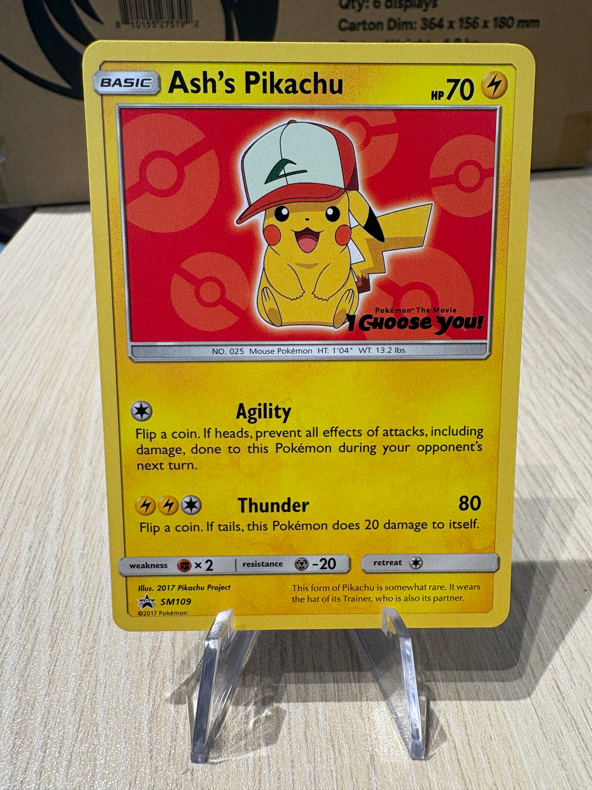 Ash’s Pikachu - Promo 109