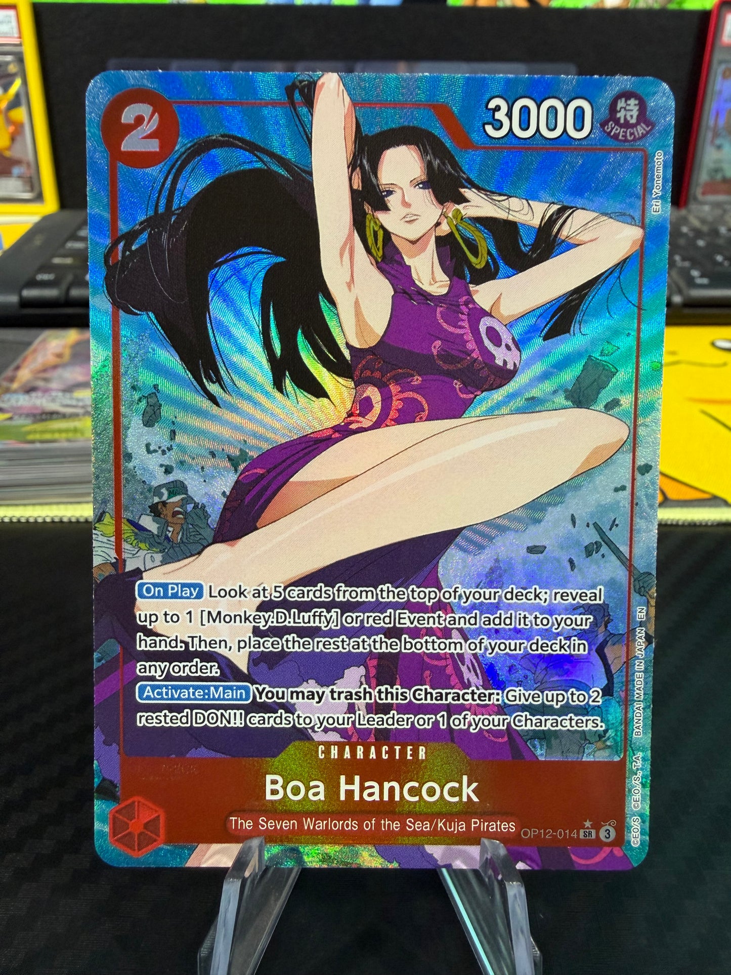 Boa Hancock - Alt Art - OP12-014 - Legacy of The Master