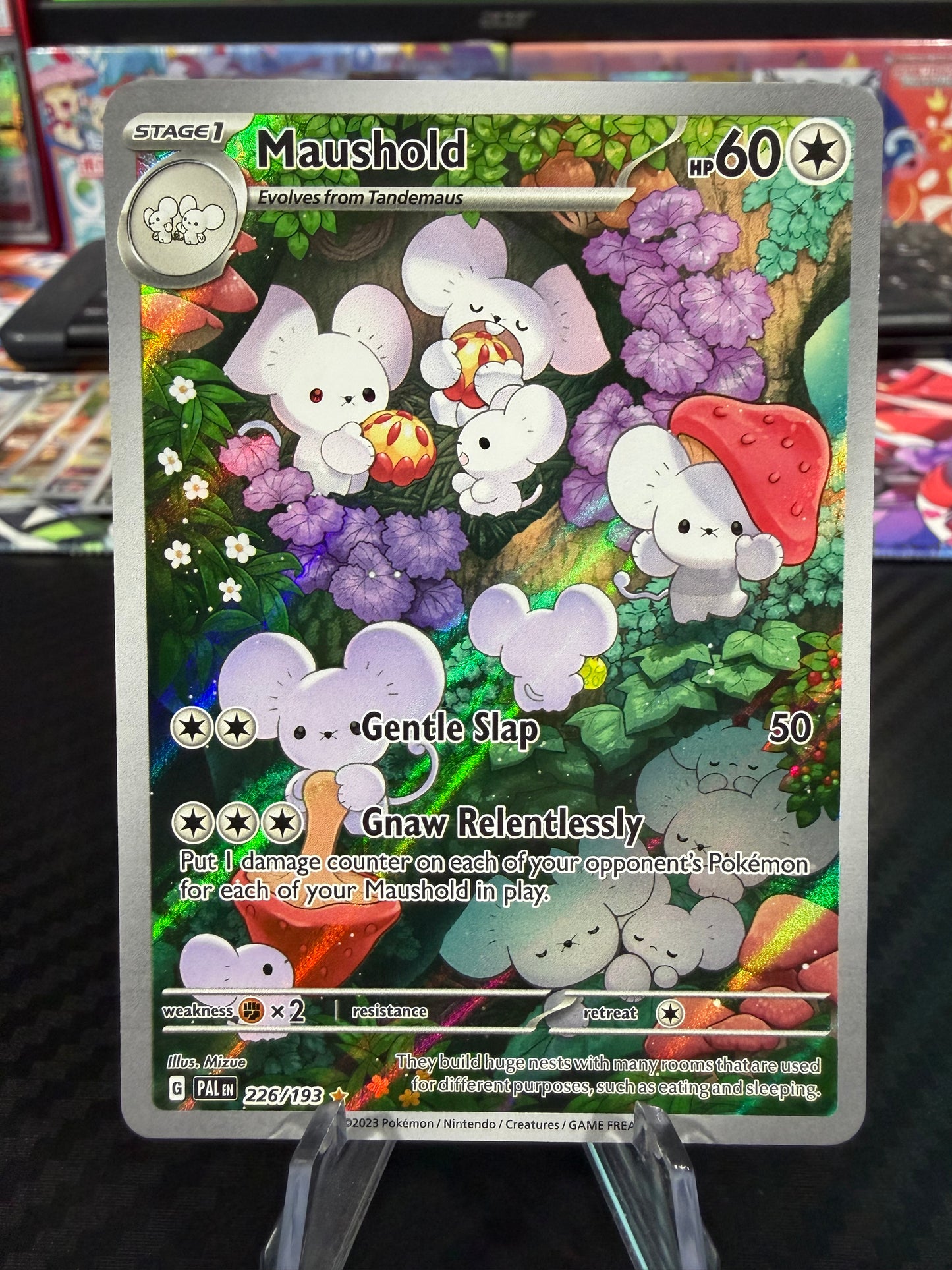 Maushold - 226/193 - Illustration Rare - Paldea Evolved - NM