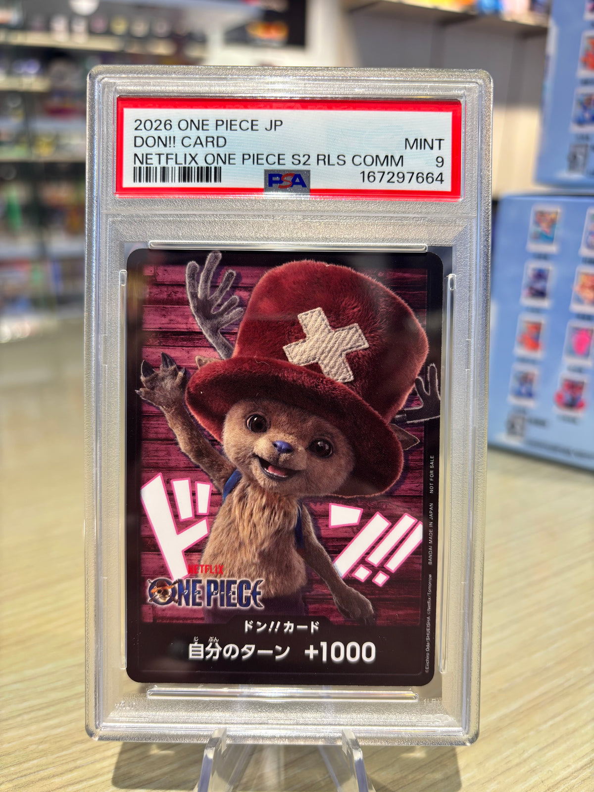 PSA 9 - Tony Tony Chopper Don!! - Japanese Promo