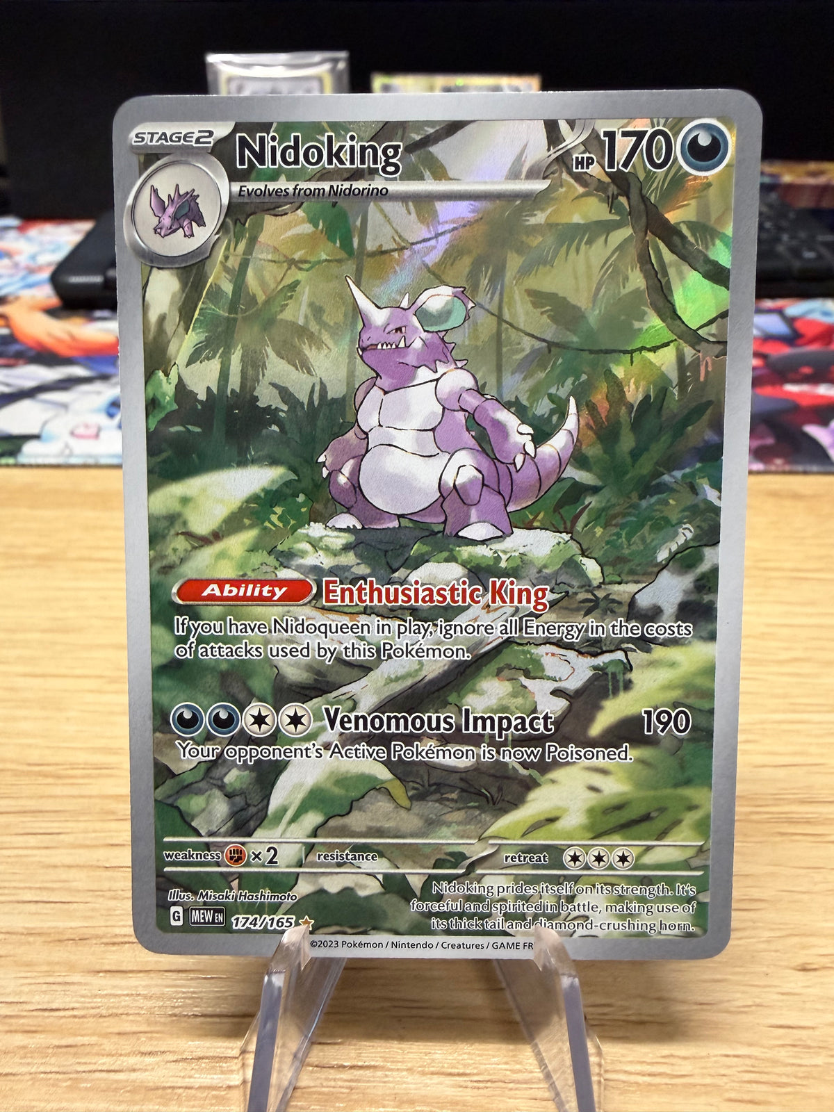 Nidoking - 174/165 - Pokemon 151