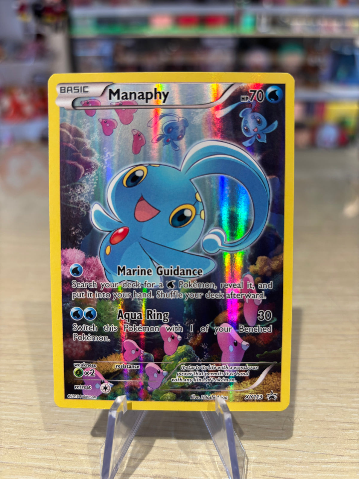Manaphy - XY113 - XY Black Star Promo