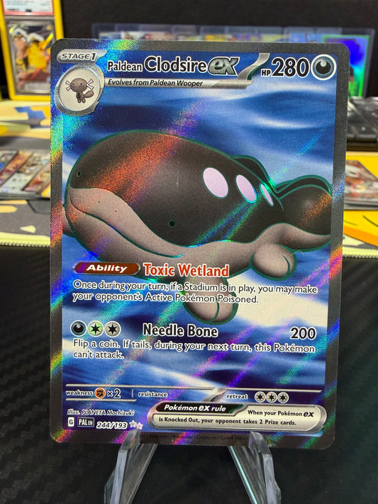 Paldean Clodsire Ex - 244/193 - Full Art - Paldea Evolved