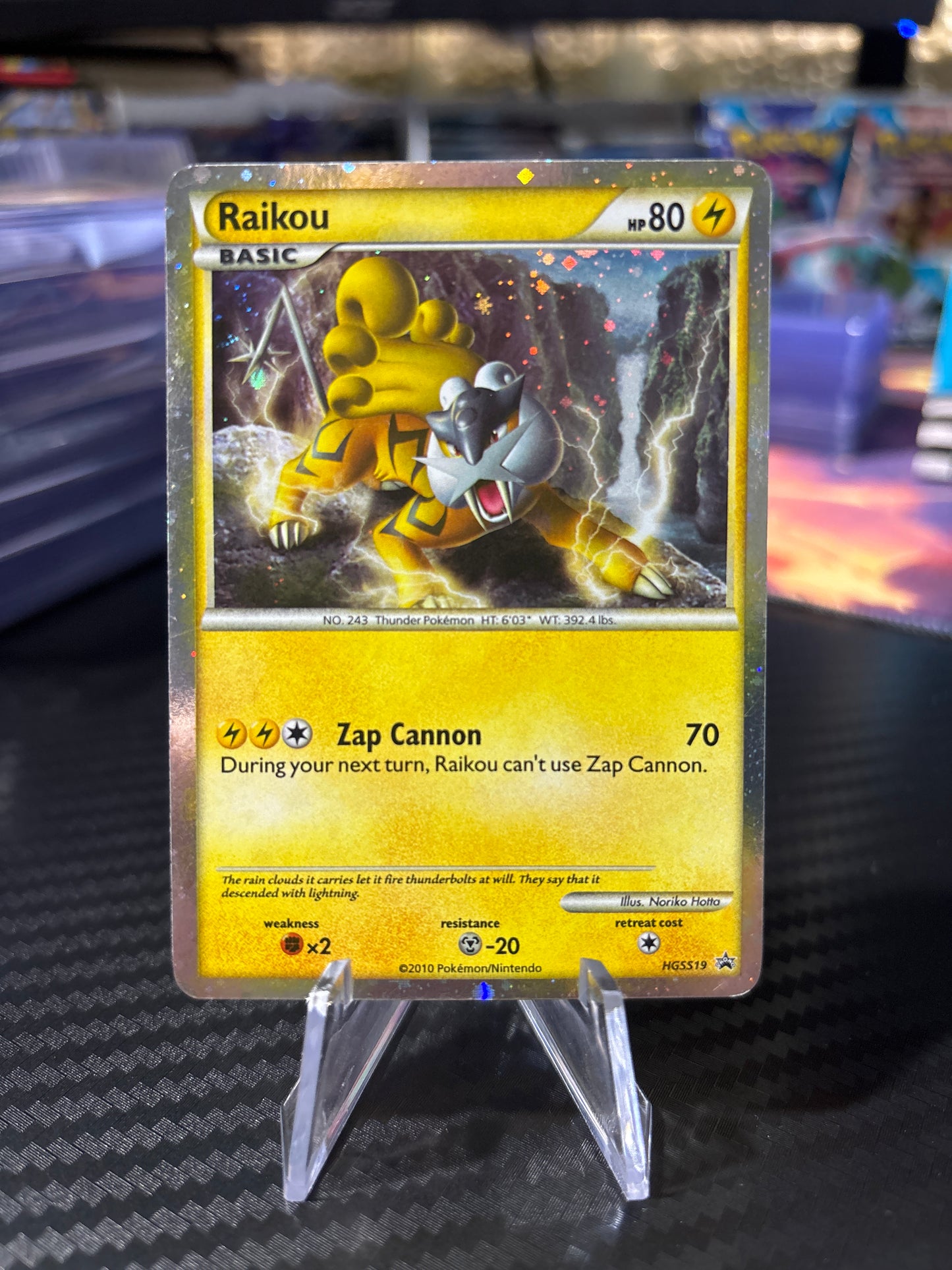 Raikou Promo #HGSS19 - MP