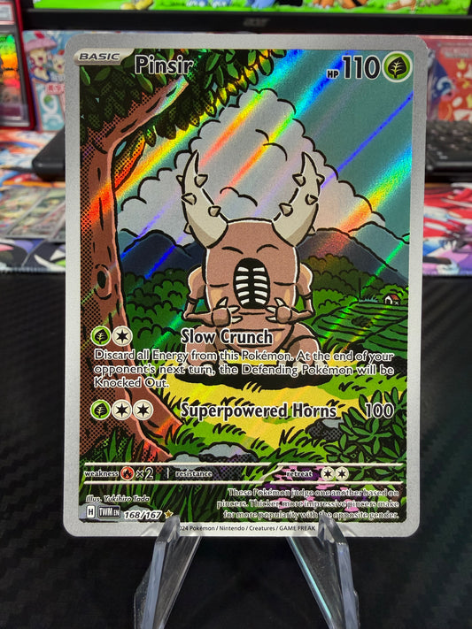 Pinsir - 168/167 - Illustration Rare - Twilight Masquerade - NM