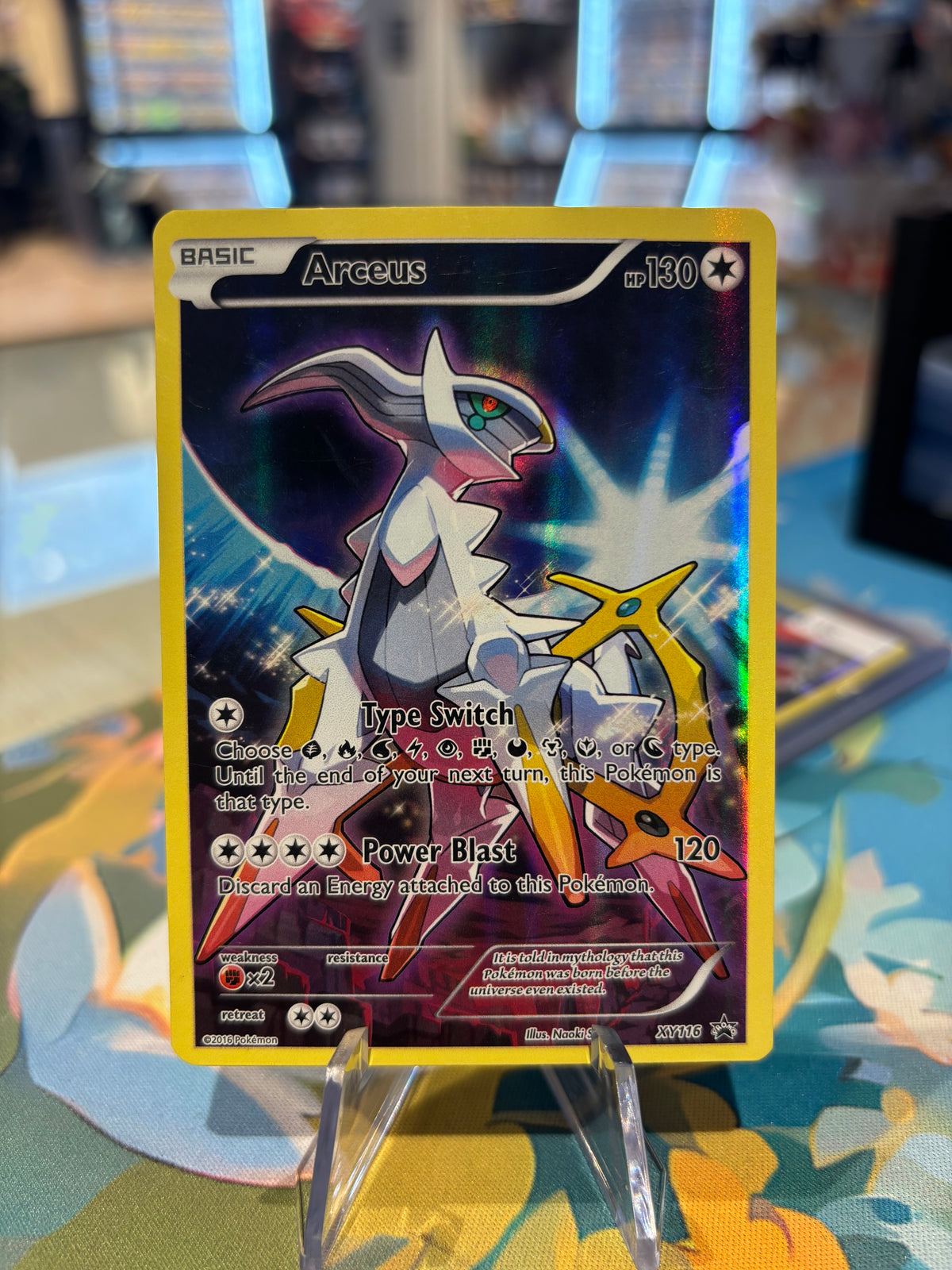 Arceus - XY116 - Mythical Arceus Collection Promo