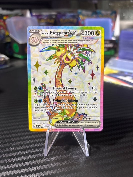 Alolan Exeggutor Ex - 225/191 - Full Art - Surging Sparks - NM