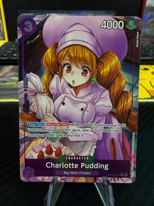 Charlotte Pudding - Alt Art - OP08-067 - Two Legends