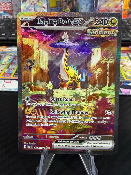 Raging Bolt - 208/162 - Special Illustration Rare - Temporal Forces - NM