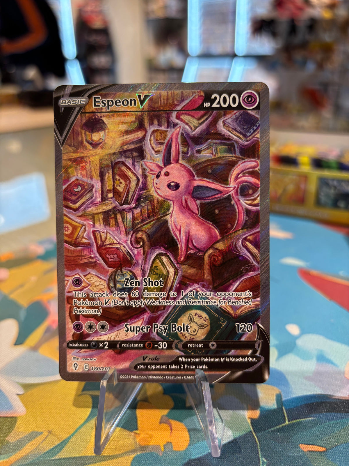 Espeon V - 180/203 - Evolving Skies