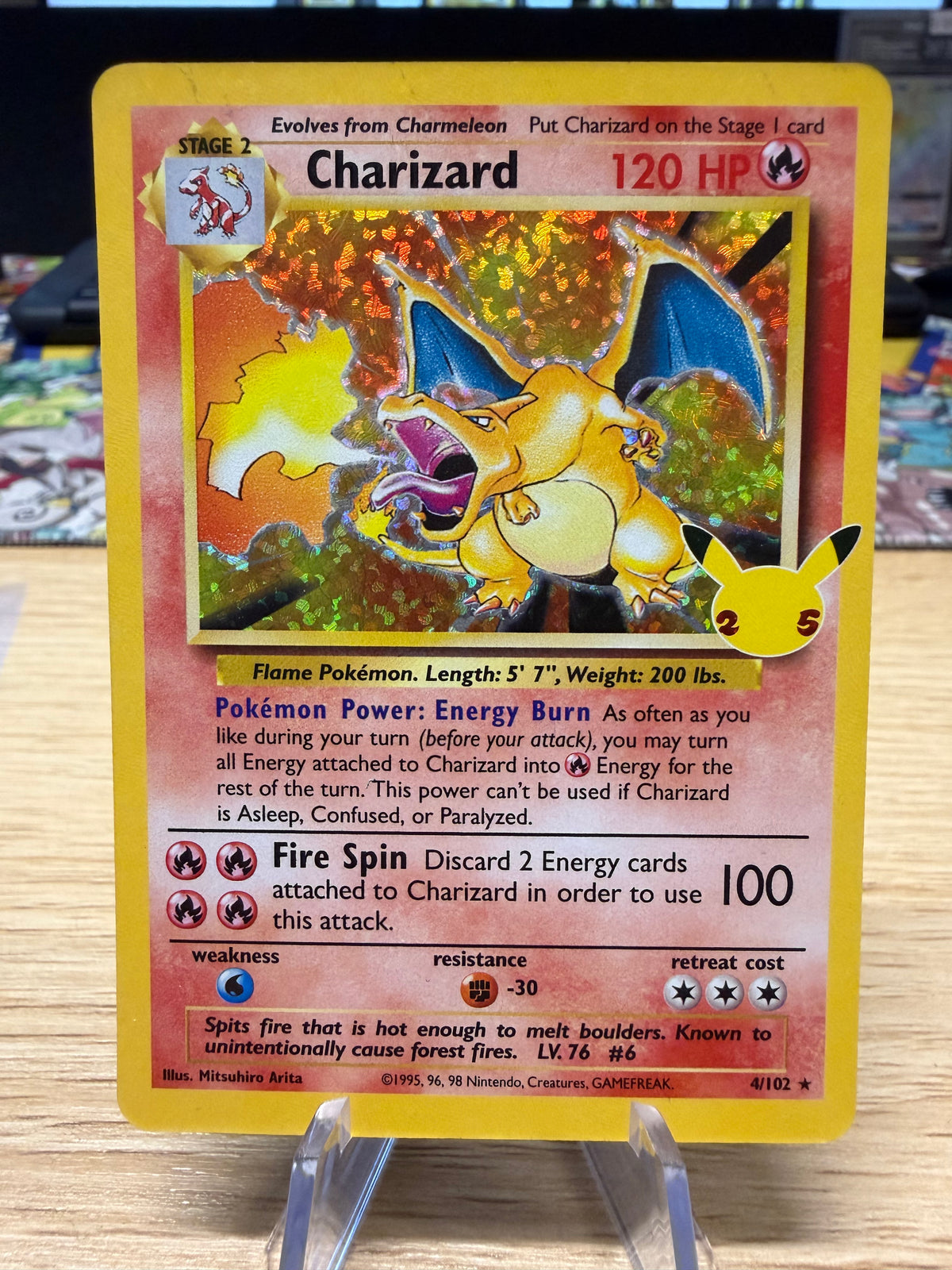 Charizard - 4/102 - 25th Celebrations