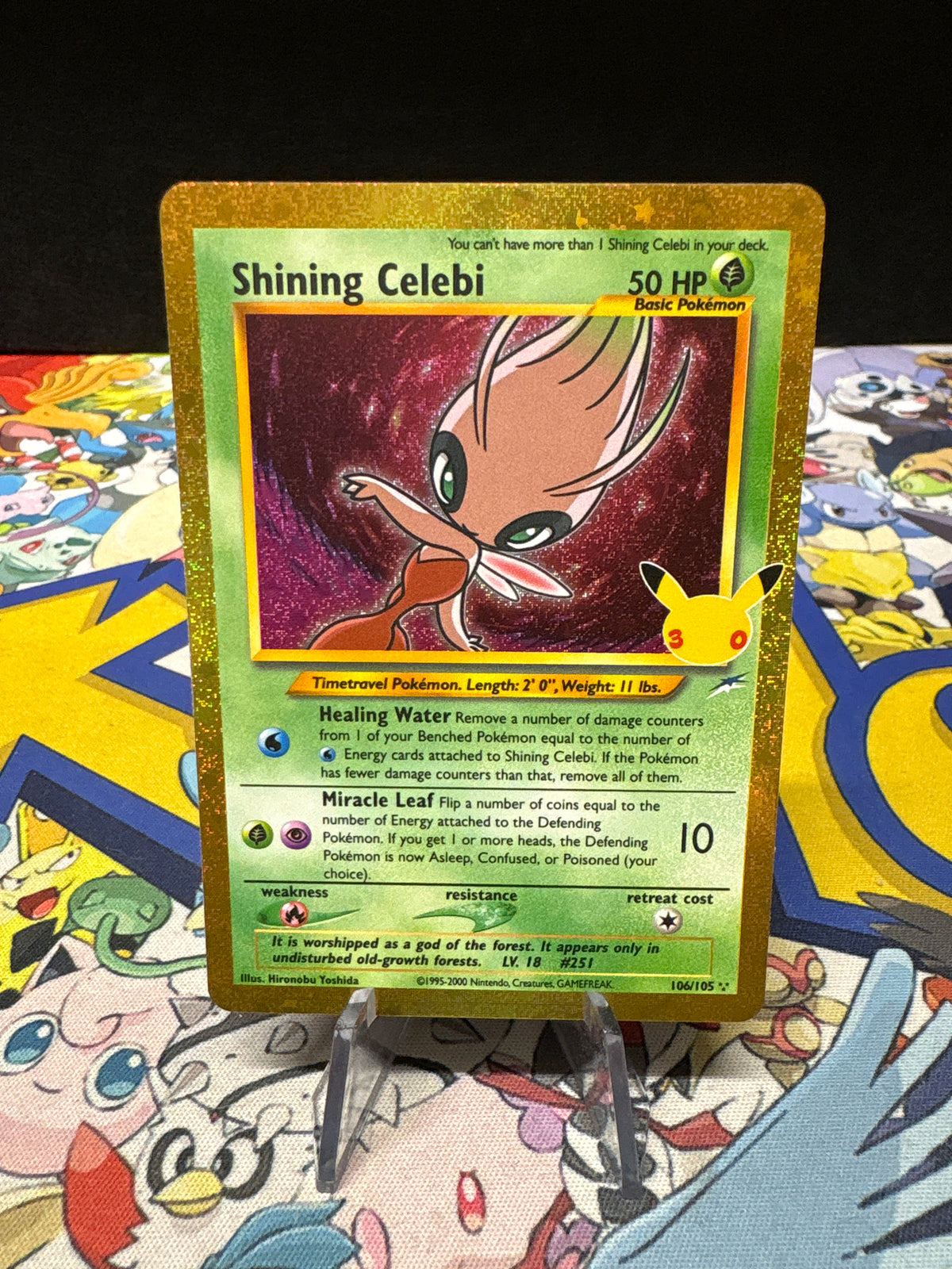 Shining Celebi - 106/105 - 30th English