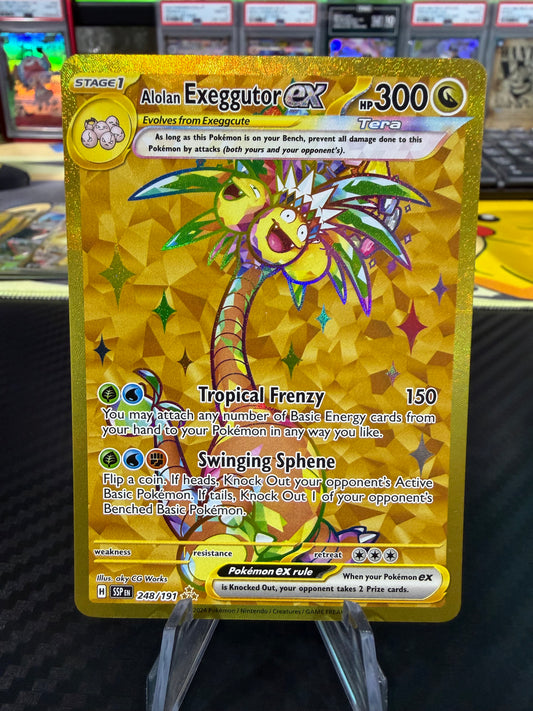 Alolan Exeggutor Ex - 248/191 - Hyper Rare - Surging Sparks - NM