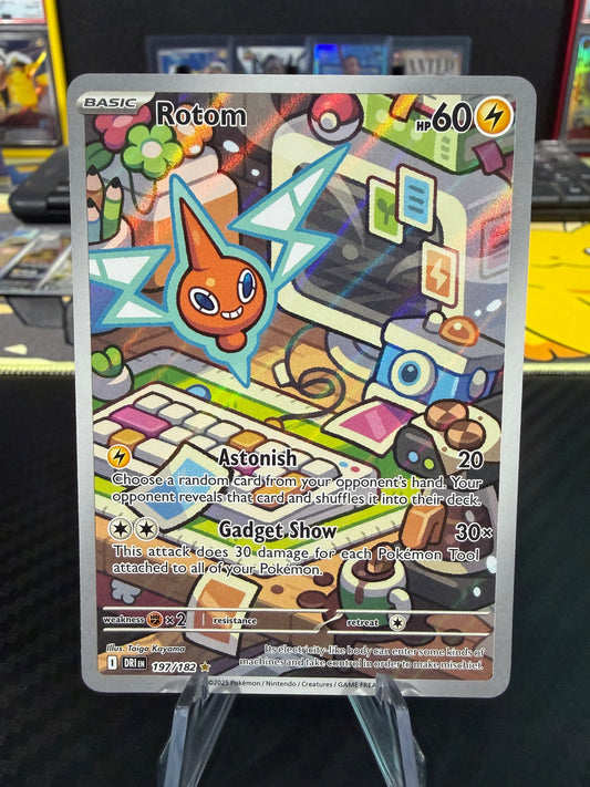 Rotom - 197/182 - Illustration Rare - Destined Rivals